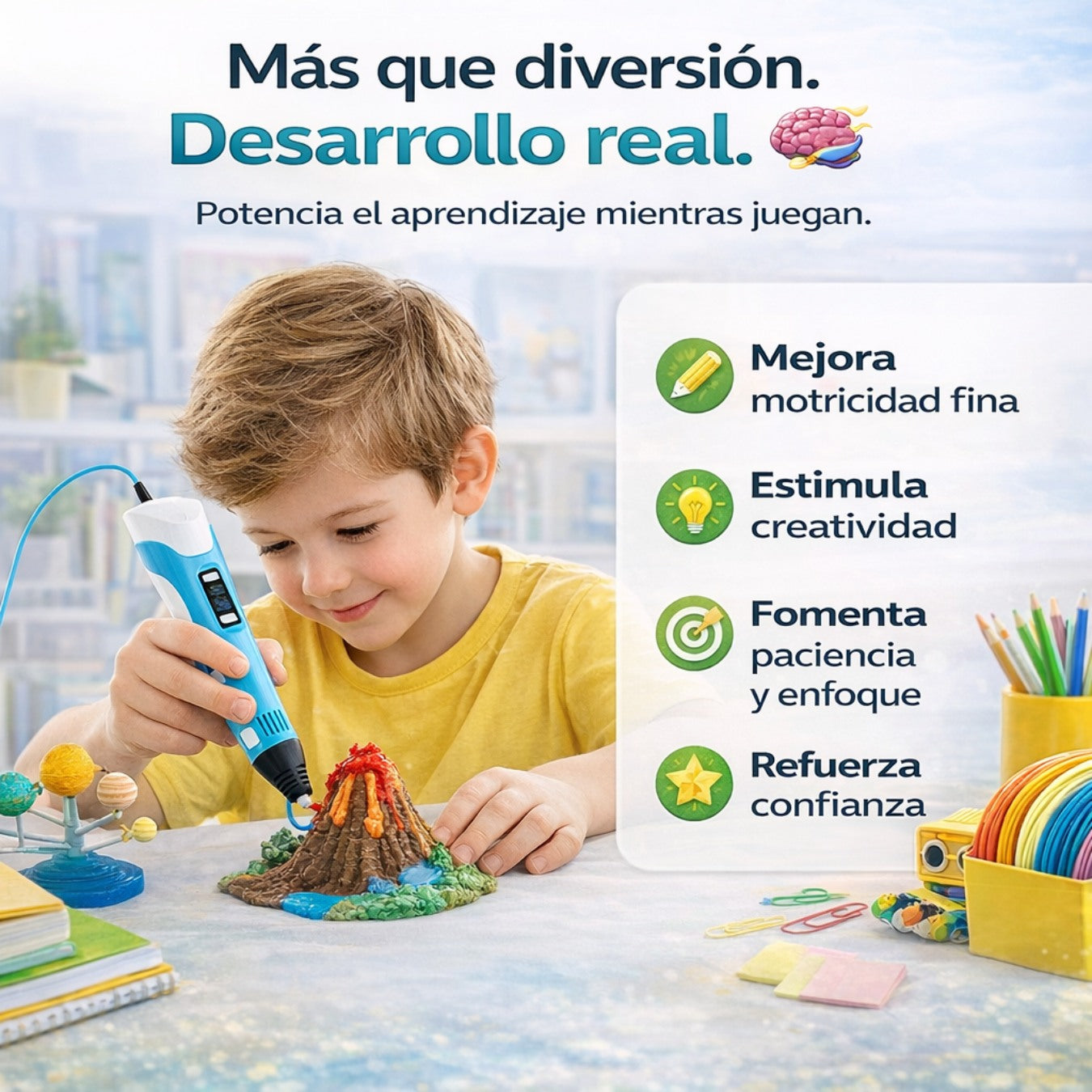 CreaMagic 3D™ - Bolígrafo de Impresión 3D