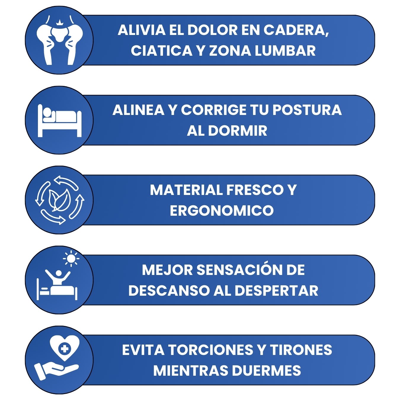 OrthoDream™: Almohada Ortopédica - Alivio Para Dolor Lumbar y Ciática