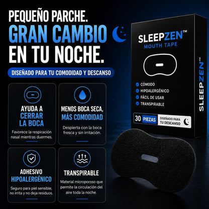 SleepZen: Cinta Bucal Antirronquidos