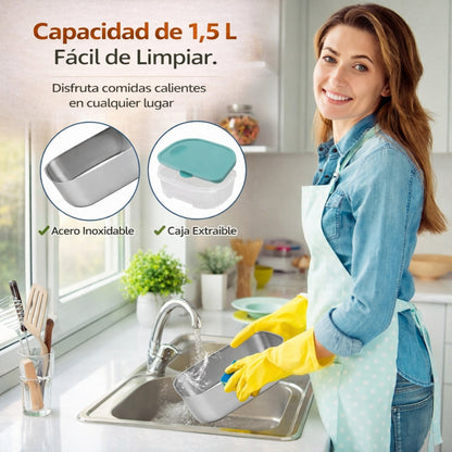 HeatBox™ Lonchera Eléctrica - Tu Comida Siempre Caliente