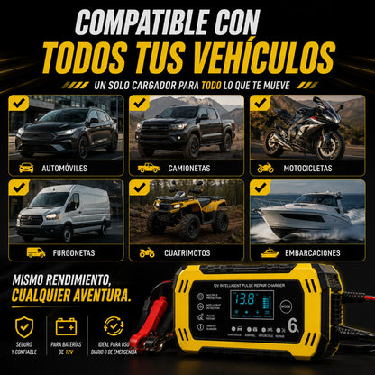PowerVolt™ 12V | Revive la batería de tu auto