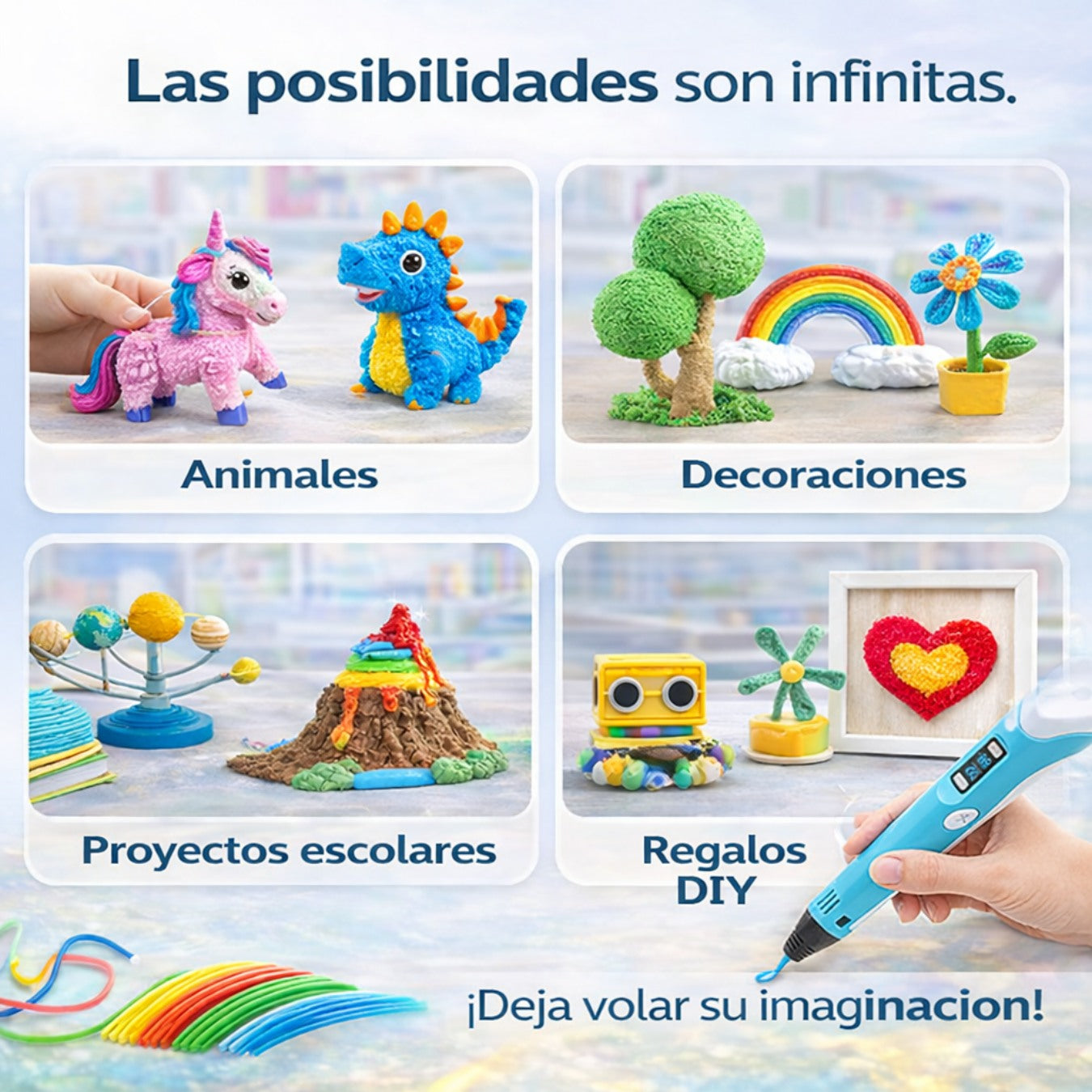 CreaMagic 3D™ - Bolígrafo de Impresión 3D