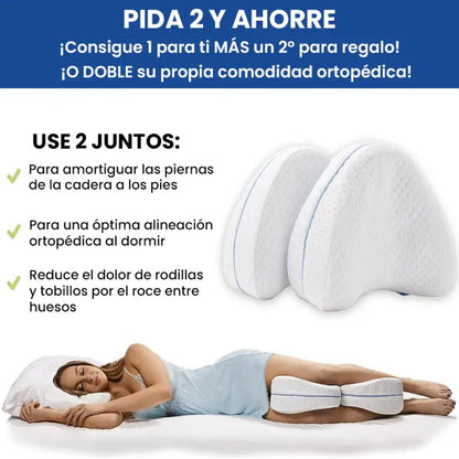 OrthoDream™: Almohada Ortopédica - Alivio Para Dolor Lumbar y Ciática