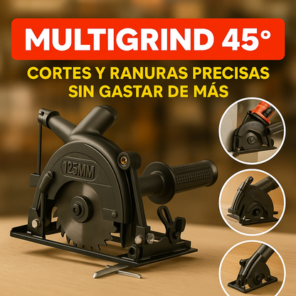 MULTIGRIND45®: ADAPTADOR PARA AMOLADORA ANGULAR 0°-45°