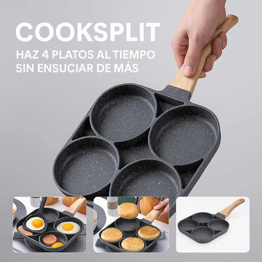 COOKSPLIT®: SARTEN ANTIADHERENTE 4 EN 1