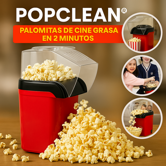 POPCLEAN®: MAQUINA PROFESIONAL PARA PALOMITAS