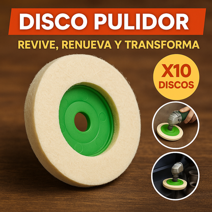 DISCO PULIDOR® REVIVE, RENUEVA Y TRANSFORMA