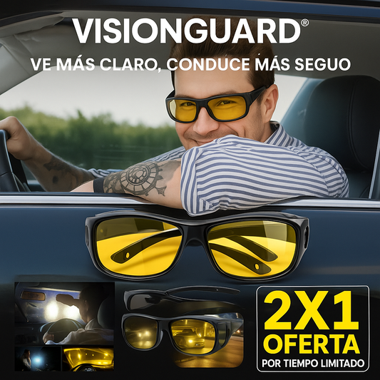VisionGuard™: Gafas Para Conducir Con Visión HD - Día y Noche