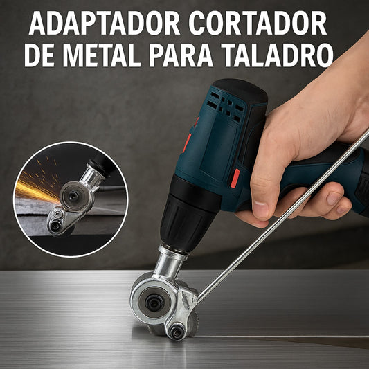 CutDrill™: Cortador De Metal Para Taladro