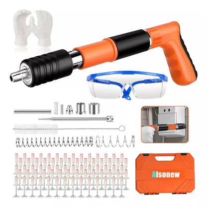 CLAVEX®: PISTOLA REMACHADORA DE IMPACTO + 10 CLAVOS DE IMPACTO