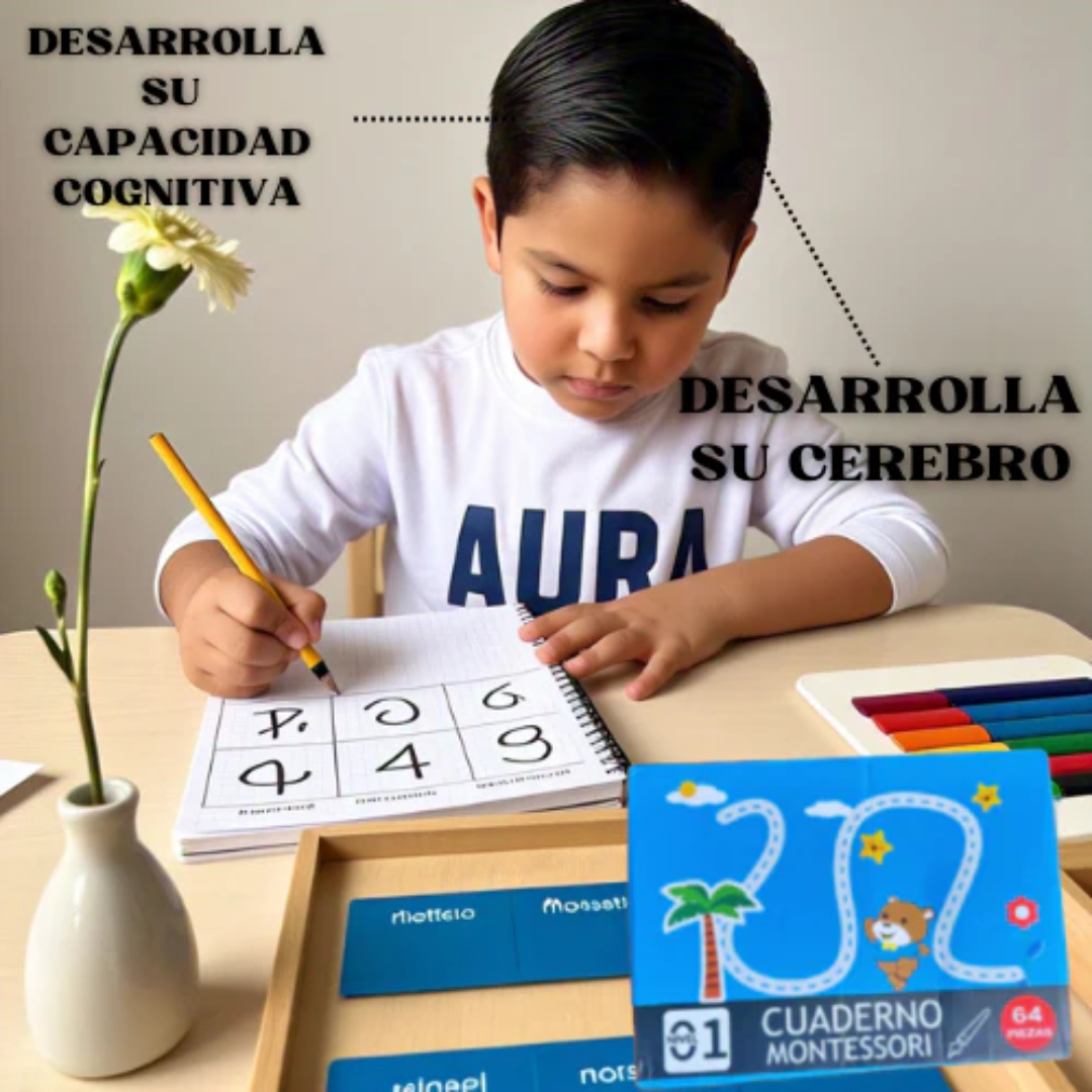 Trazos Mágicos Montessori – Desarrolla su motricidad fina