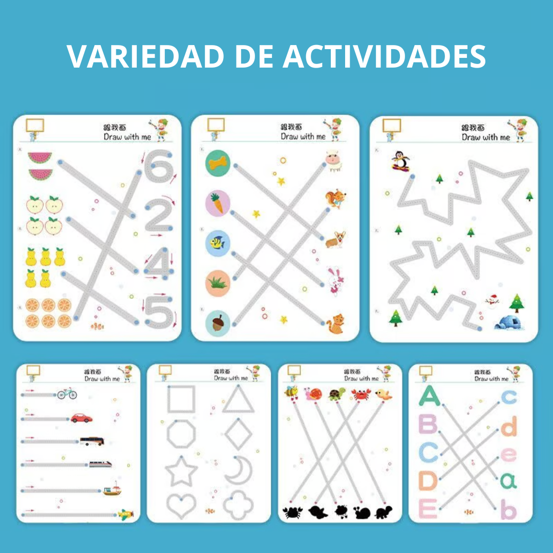 Trazos Mágicos Montessori – Desarrolla su motricidad fina