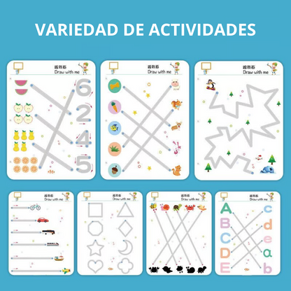Trazos Mágicos Montessori – Desarrolla su motricidad fina