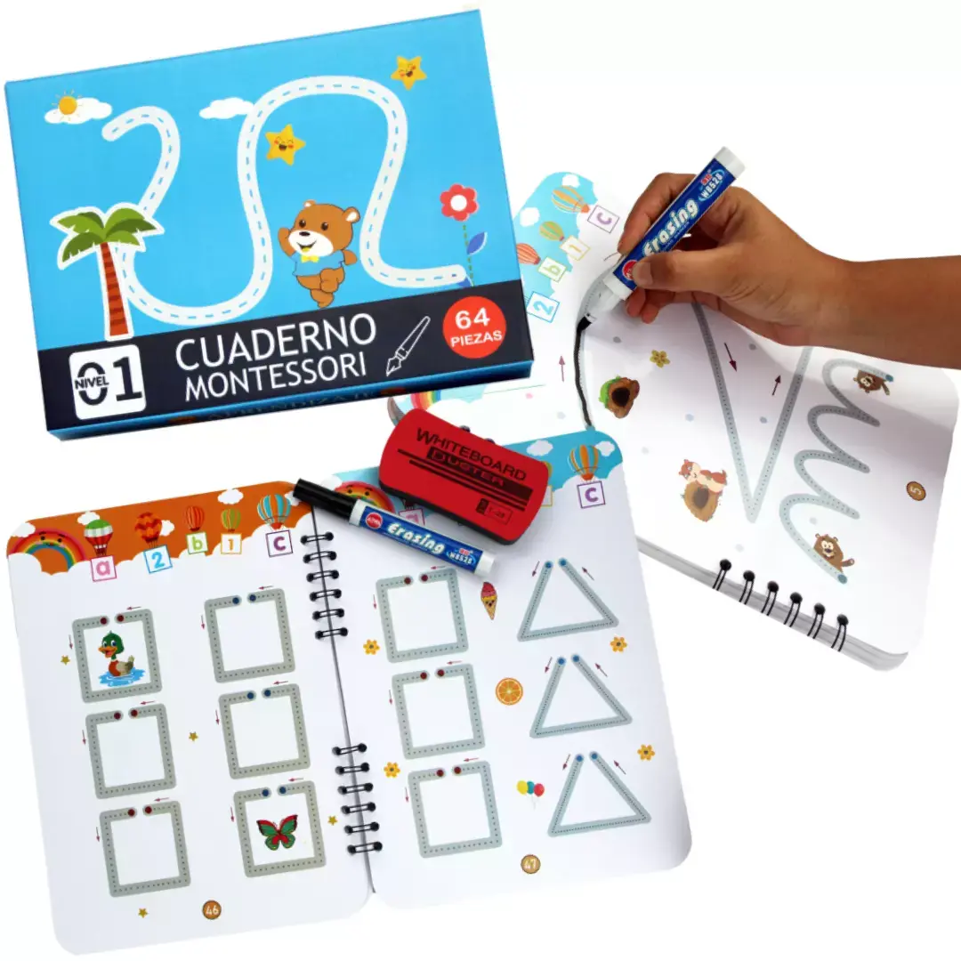 Trazos Mágicos Montessori – Desarrolla su motricidad fina