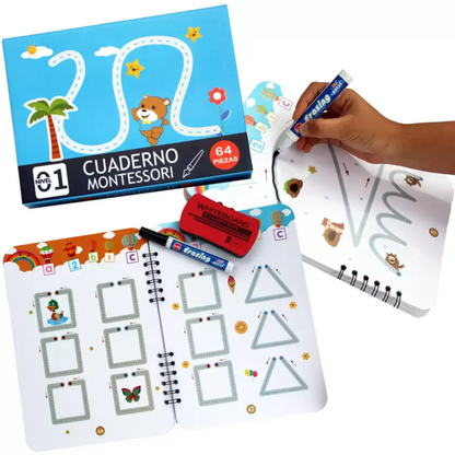 Trazos Mágicos Montessori – Desarrolla su motricidad fina