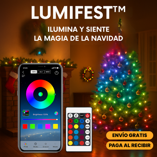 LUMIFEST™: ILUMINA Y SIENTE LA MAGIA DE LA NAVIDAD 🎄