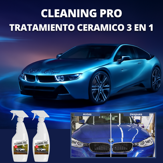 CLEANING PRO: TRATAMIENTO CERAMICO PARA CARRO