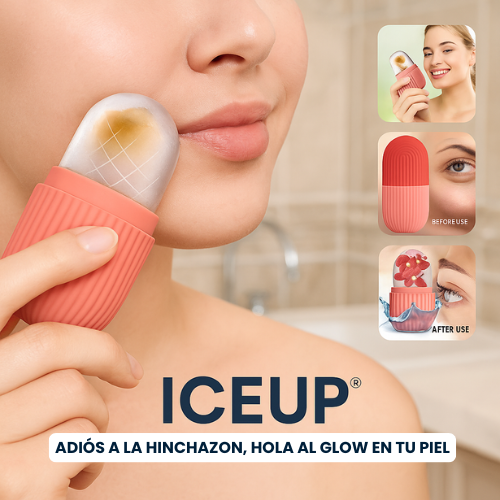 ICEUP® ADIOS A LA HINCHAZON, HOLA AL GLOW EN TU PIEL